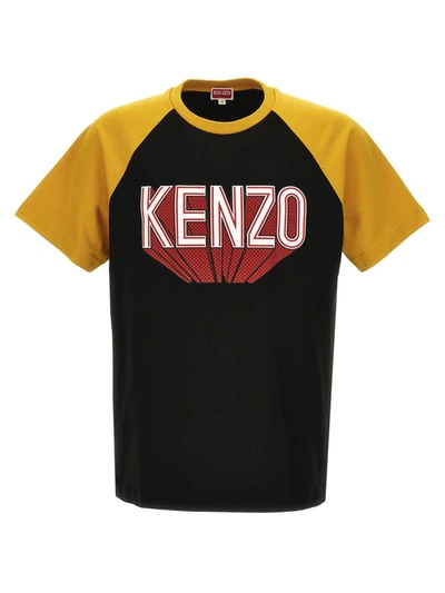 Shop Kenzo ' Raglan 3d' T-shirt In Multicolor