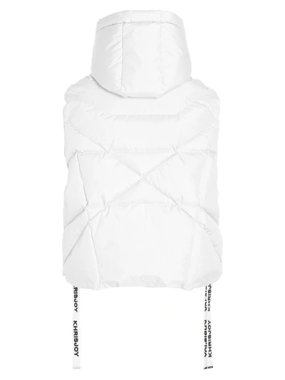 Shop Khrisjoy 'puff Iconic' Vest In White