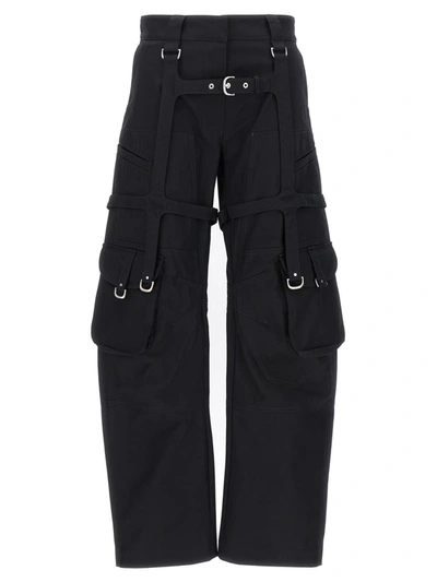 Shop Off-white 'co Cargo' Pants In Black