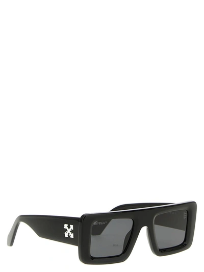 Off-white Embossed Monogram Leonardo Shield Sunglasses In Multicolor