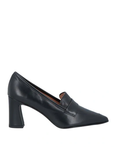 Shop Il Borgo Firenze Woman Loafers Black Size 8 Soft Leather
