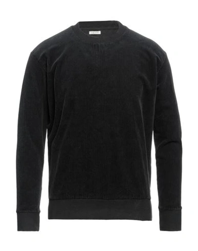 Shop Attrezzeria 33 Man Sweatshirt Black Size S Cotton, Elastane