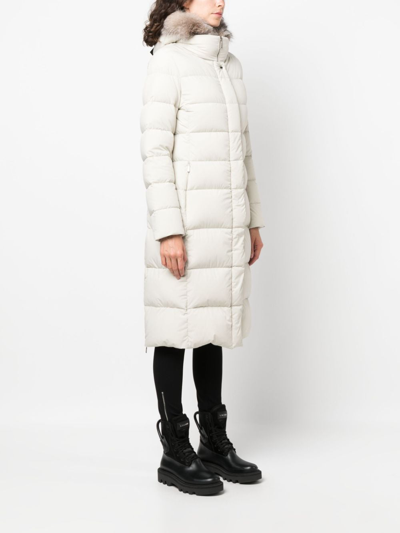 Moorer Zagarakn Padded Coat In Neutrals