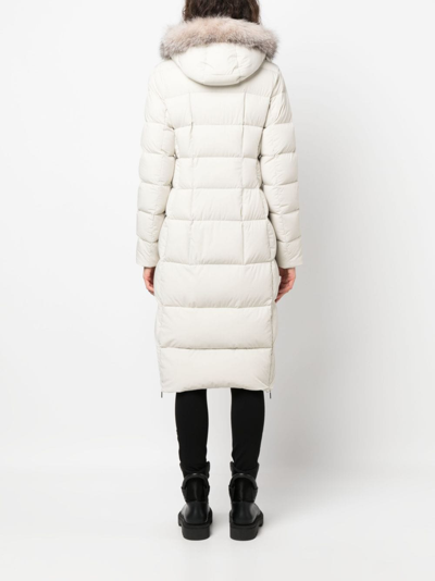 Moorer Zagarakn Padded Coat In Neutrals