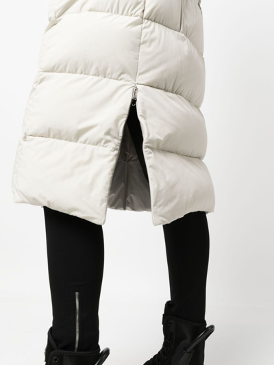 Moorer Zagarakn Padded Coat In Neutrals