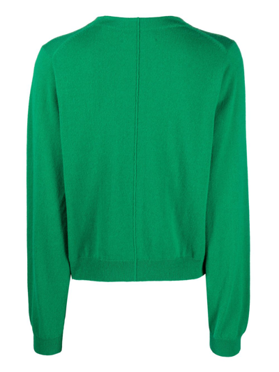 Shop Chinti & Parker V-neck Cropped Cardigan In Green