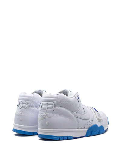 Shop Nike Air Trainer 1 "don't I Know You?" Sneakers In 白色