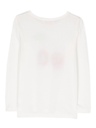 Shop Bonpoint Fruit-print Cotton T-shirt In White