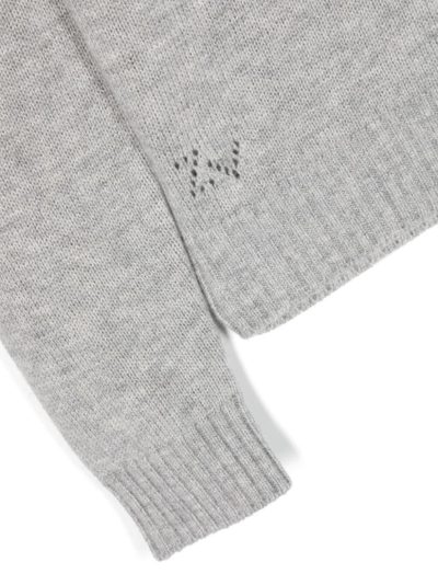 Shop Zadig & Voltaire Chris Intarsia-knit Jumper In Grey
