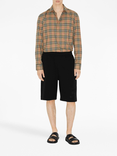 Burberry Simson Vintage Check-pattern Cotton Shirt In Multi