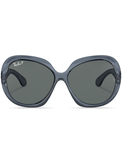 Shop Ray Ban Jackie Ohh Ii Tinted Sunglasses In Blue