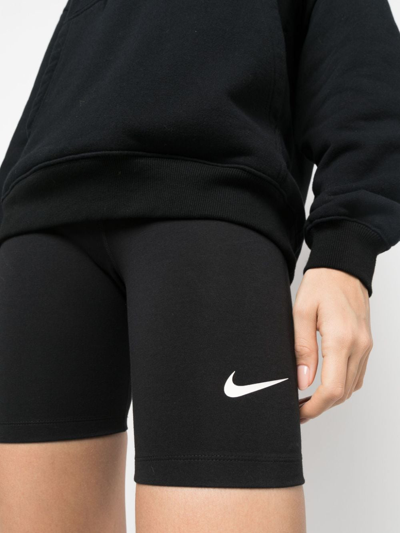 Nike High-waist Performance Shorts In Black