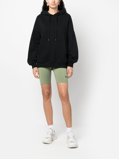 Shop Nike Logo-print Cycling Shorts In Green