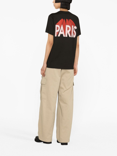 Kenzo Logo-print Short-sleeve T-shirt In Black
