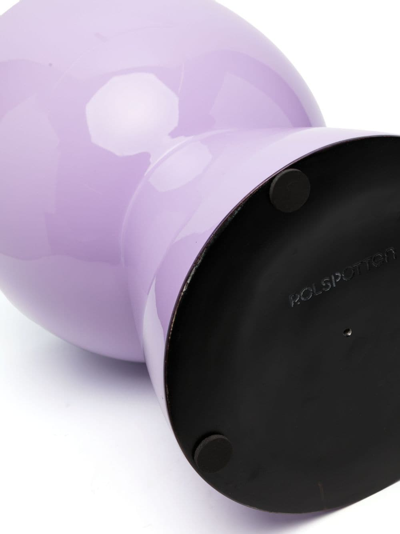 Polspotten Tam Tam Lacquered Stool In Purple
