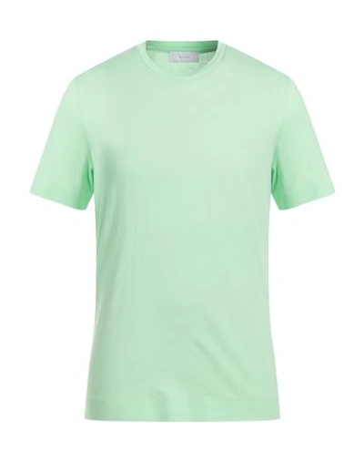 Shop Diktat Man T-shirt Acid Green Size 3xl Cotton