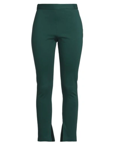 Merci .., Woman Pants Green Size 6 Viscose, Nylon, Elastane In Green
