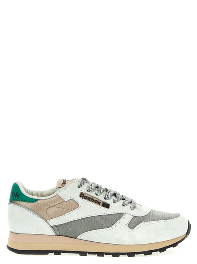 Shop Reebok Classic Leather Sneakers In Multicolor