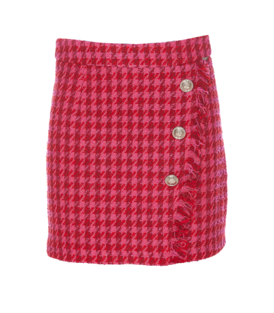 Shop Liu •jo Skirt In Fuchsia