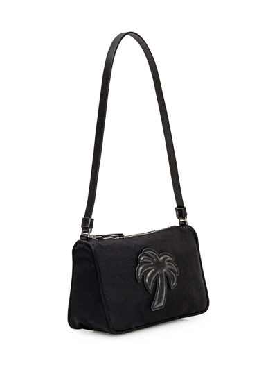 Shop Palm Angels Houlder Bag In Black