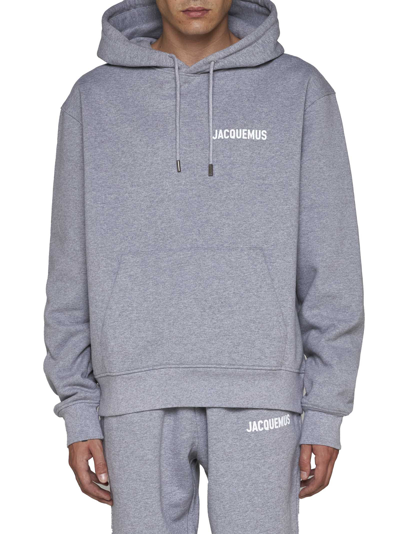 Shop Jacquemus Fleece In Grey