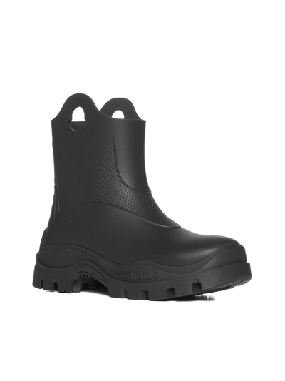 Shop Moncler Boots In Nero
