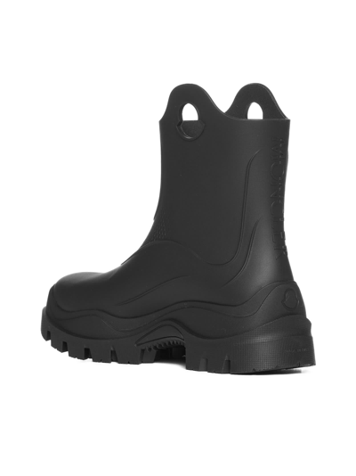 Shop Moncler Boots In Nero