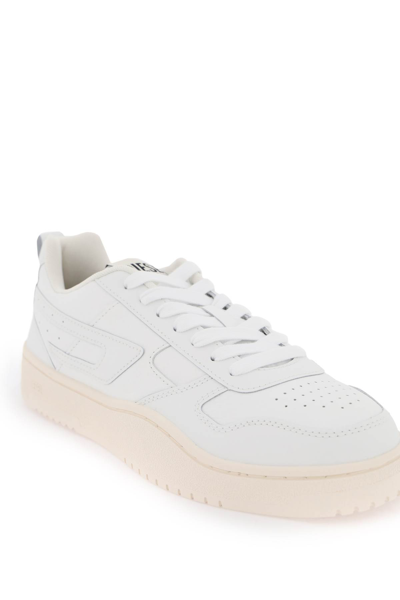 Shop Diesel Low Ukiyo V2 Sneakers In White (white)