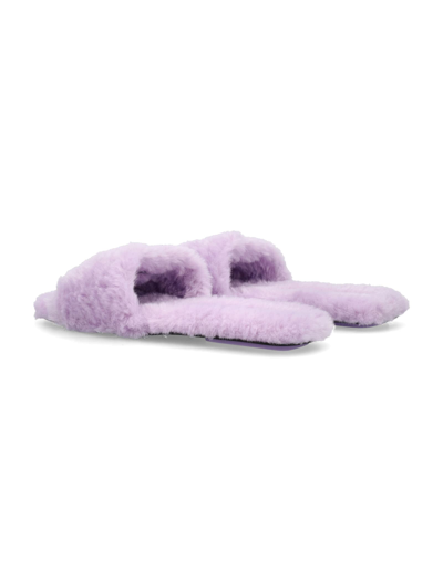 Shop Marc Jacobs The Terry Slide In Lavander