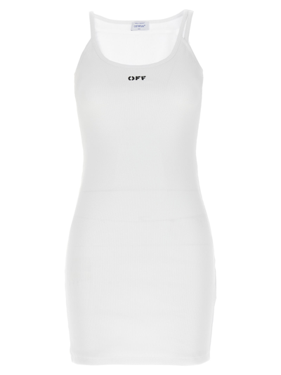 Shop Off-white Off Dress In White