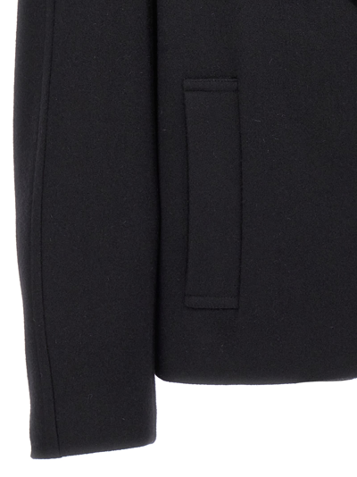 Shop Dries Van Noten Rondas Coat In Black