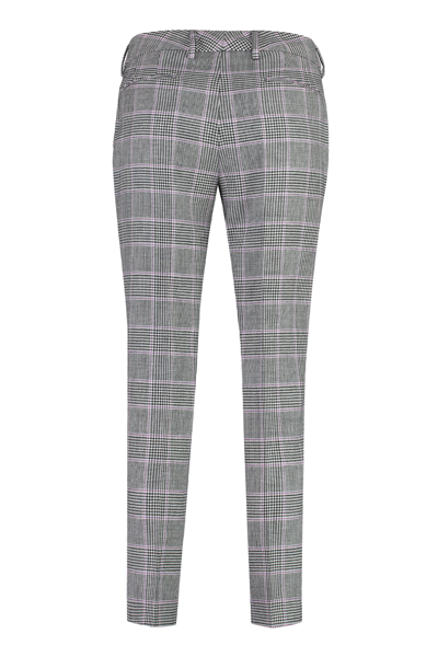 Shop Pt01 New York Virgin Wool Tailored Trousers In Multicolor