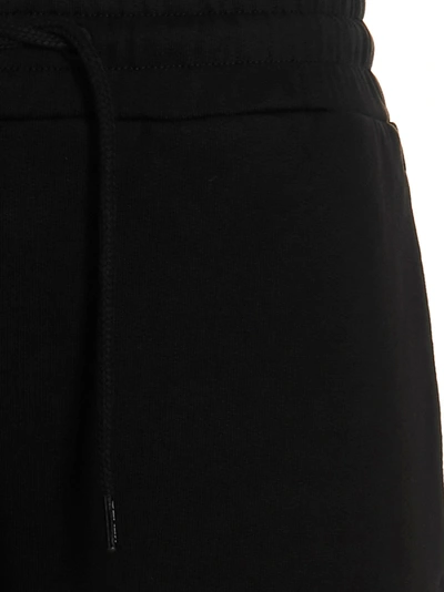 Shop Kenzo Crest Logo Pants In Black