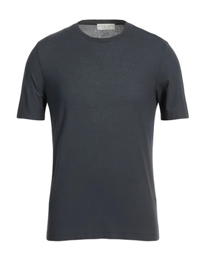 Shop Filippo De Laurentiis Man T-shirt Lead Size 38 Cotton In Grey