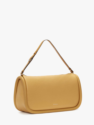 Shop Jw Anderson Bumper-36 Leather Crossbody Bag In Yellow