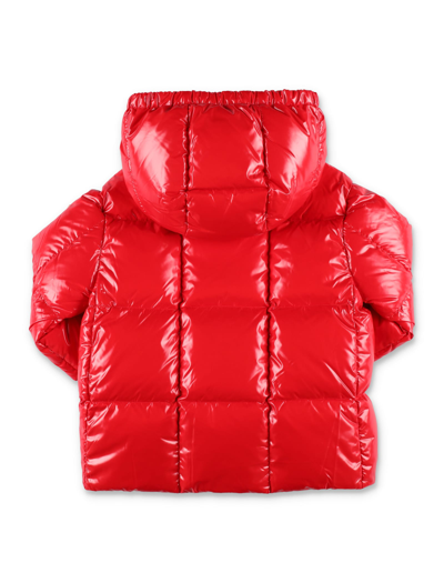 Shop Moncler Parana Down Jacket In Red