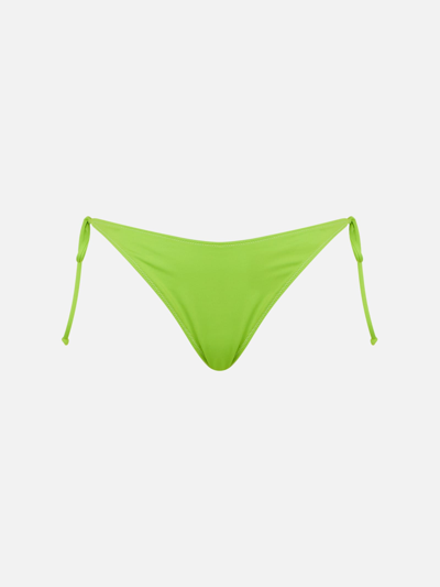 Shop Mc2 Saint Barth Woman Lime Green Swim Briefs