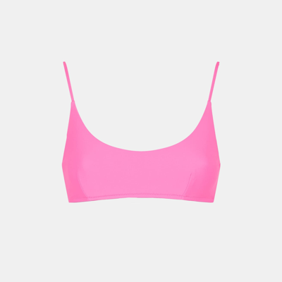 Mc2 Saint Barth Woman Pink Bralette Top In Pink