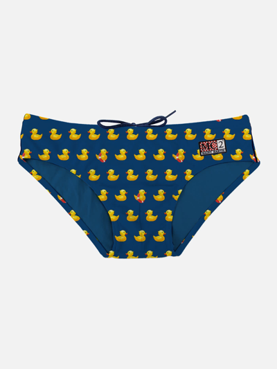 Mc2 Saint Barth Swim Briefs Ducky In Blue