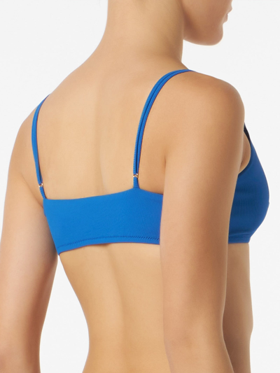 Mc2 Saint Barth Bluette Bralette In Blue