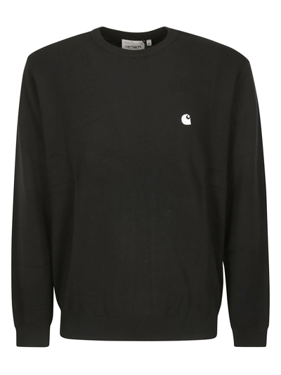 Shop Carhartt Madison Sweater In Blackwax