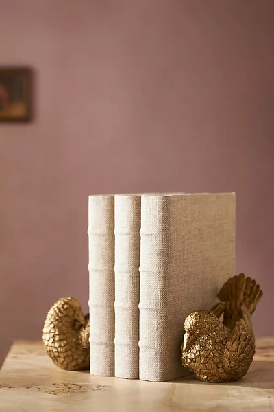 Shop Erin Fetherston Dulcette Bookends In Gold