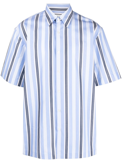 Shop Dries Van Noten Striped Shirt