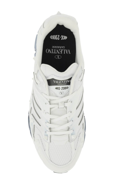 Shop Valentino Garavani Low-top Ms-2960 Sneakers Men In Silver