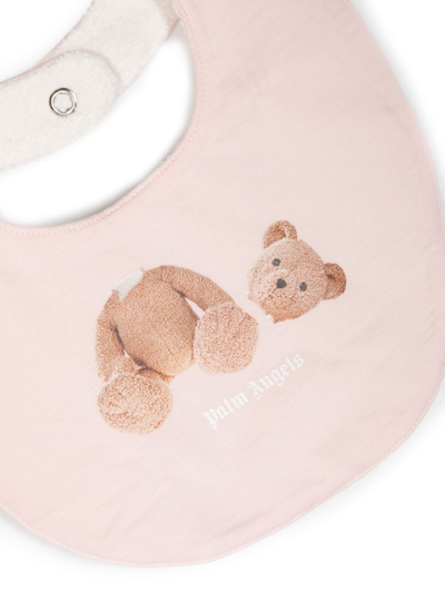 Shop Palm Angels Broken Bear Gift Set In Pink