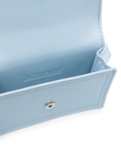 Jacquemus Le Porte Azur Strap Wallet In Blue