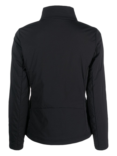 Shop Rossignol Logo-patch Stand-up Collar Jacket In Black