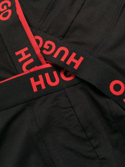 Hugo Boss Three-pack Black Boxers In Black