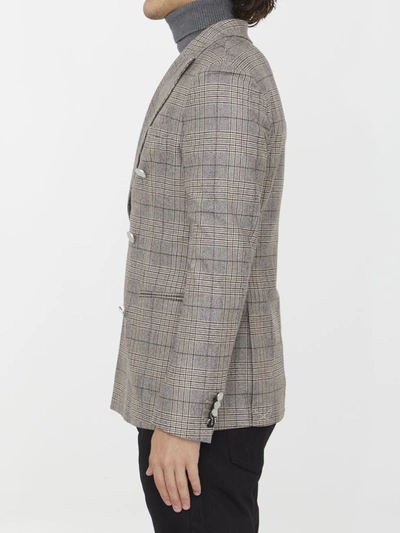 Tonello Beige Wool Jacket In Beige