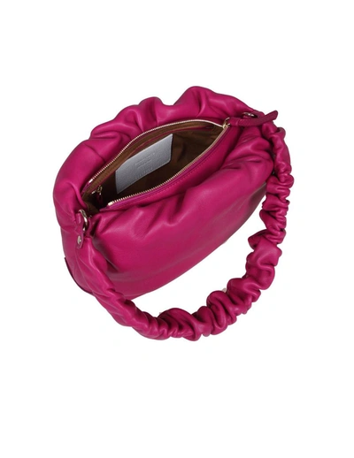 Shop Zanellato Shoulder Bag In Soft Leather In Orchid